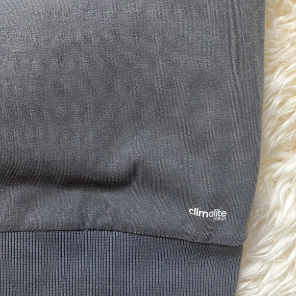 *EXCELLENT CONDITION* Adidas Climalite Cotton Crewneck - Picture 3 of 4